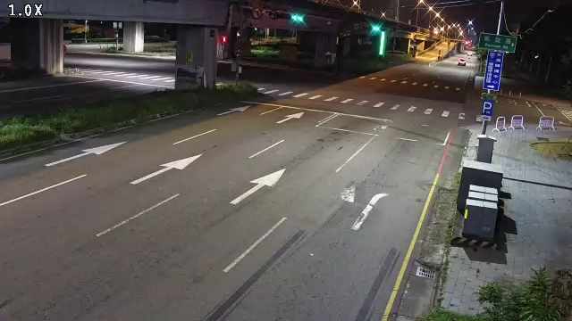 環中路/凱旋路(車流往中清路)