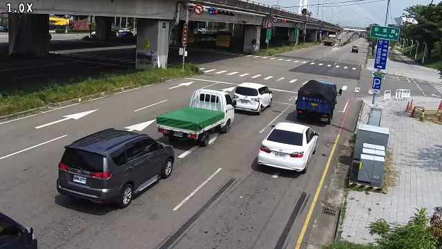 環中路/凱旋路(車流往中清路)
