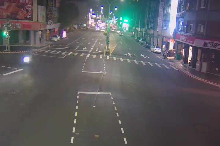 台中市北區中清路/健行路(右側車流往五權路)