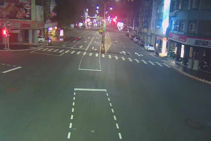 台中市北區中清路/健行路(右側車流往五權路)