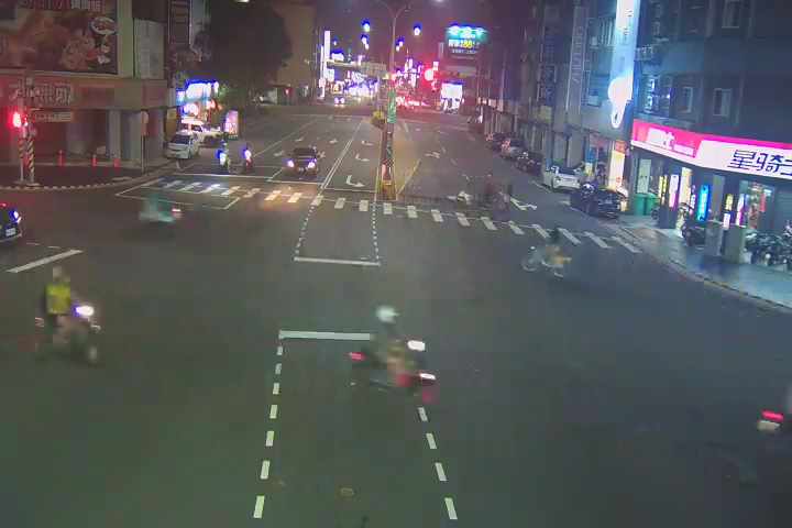 中清路/健行路 (右側車流往五權路) Zhongqing Rd./Jianxing Rd.(Right side Traffic flow to Wuquan Rd.)