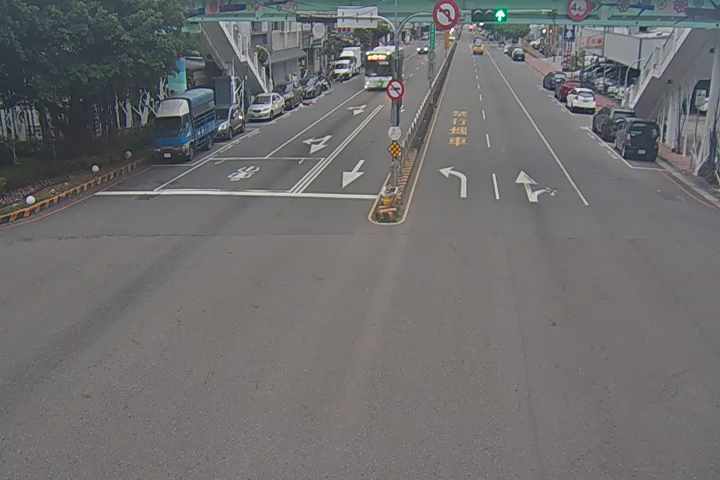 北屯路/健行路口(右側車流往崇德路)