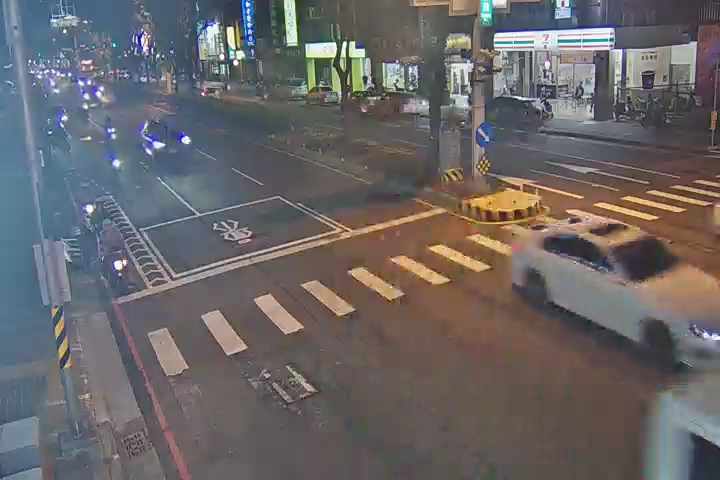 中清路/經貿一路(右側車流往文心路)