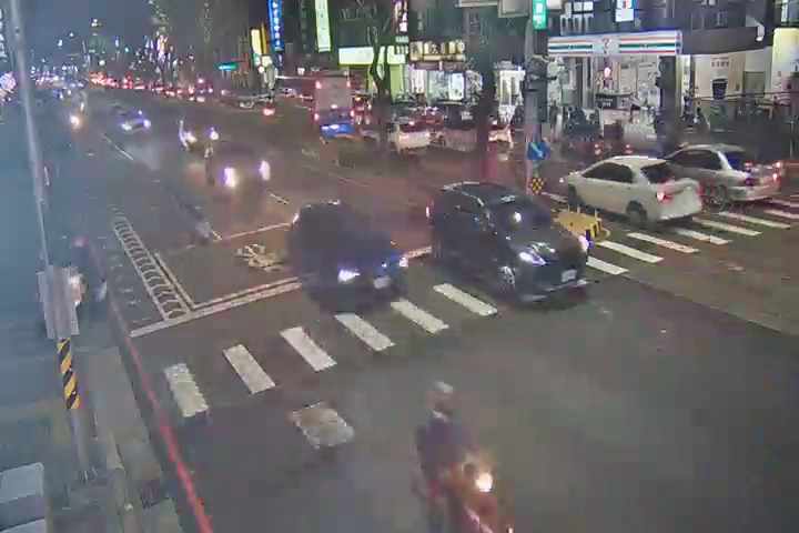 中清路/經貿一路(右側車流往文心路)