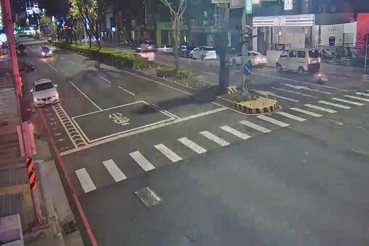 台中市北屯區中清路/經貿一路(右側車流往文心路)