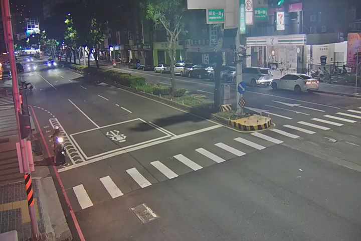 台中市北屯區中清路/經貿一路(右側車流往文心路)