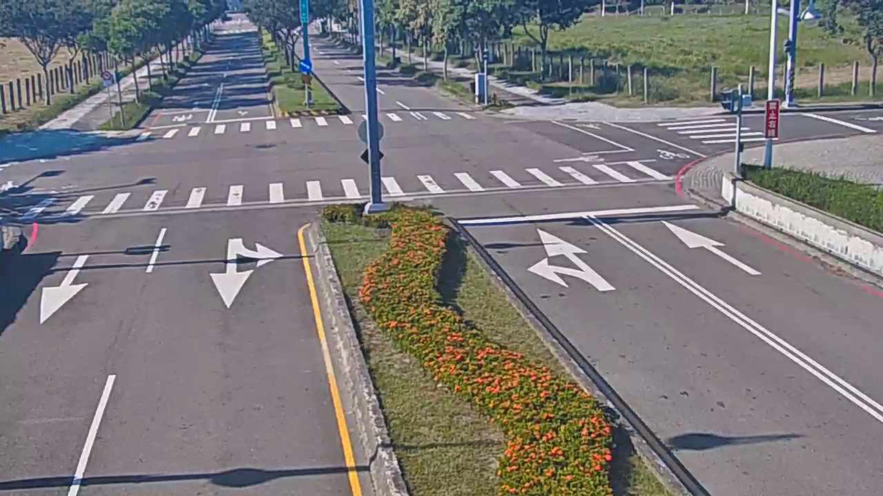凱旋路/黎明路(右側車流往環中路)
