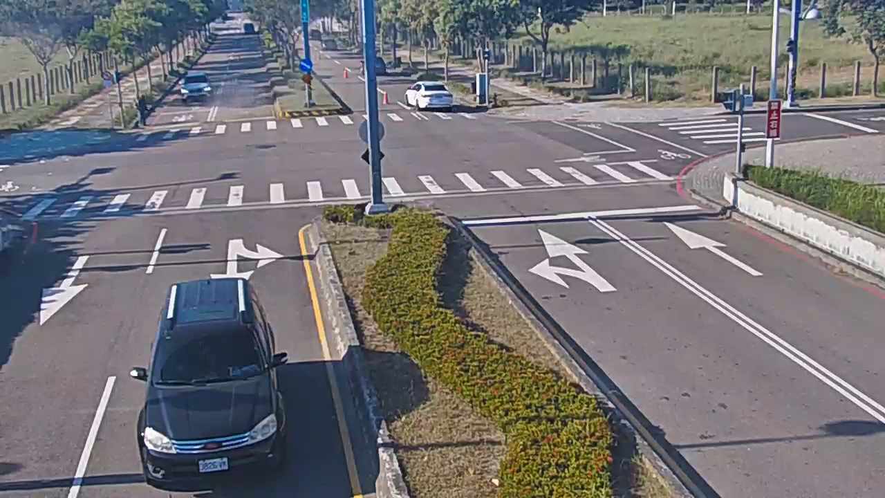 凱旋路/黎明路(右側車流往環中路)
