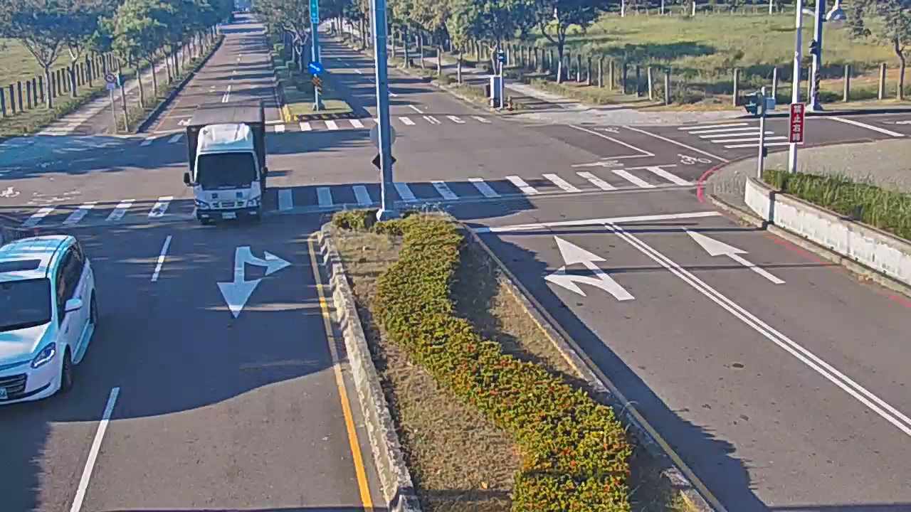 凱旋路/黎明路(右側車流往環中路)