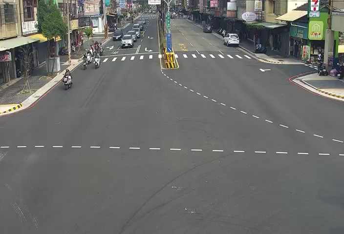 中山路/大豐北路(右側車流往豐原大道)