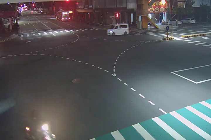 台中市北區健行路/崇德路(右側車流往北屯路)