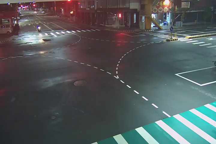 台中市北區健行路/崇德路(右側車流往北屯路)