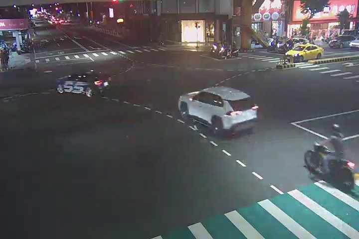健行路/崇德路 (右側車流往北屯路) Jianxing Rd./Chongde Rd.(Right side Traffic flow to Beitun Rd.)