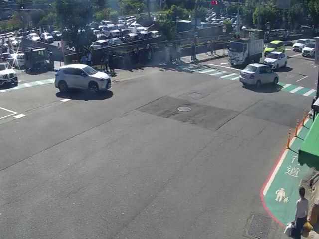 台中市北屯區經補路/東山路(右側車流往祥順路)